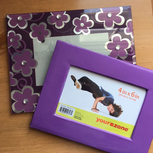 Accents | Cute Purple Picture Frames | Poshmark